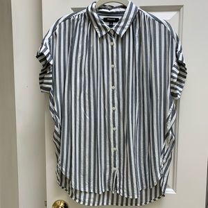Madewell Striped Central Shirt Size S